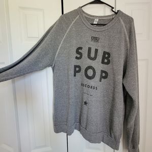 SubPop crew neck sweatshirt